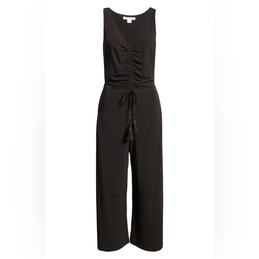 Tommy Bahama Carmela Ruched Jumpsuit in Black | Medium